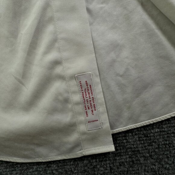 Brooks Brothers Men Non Iron Button Up Long Sleeve 17.5 36 Traditional White - Picture 14 of 16